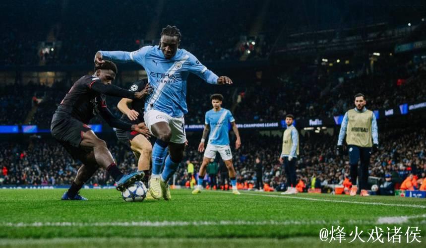 哈兰德错失良机 曼城0-2不敌勒沃库森 欧冠首尝败绩